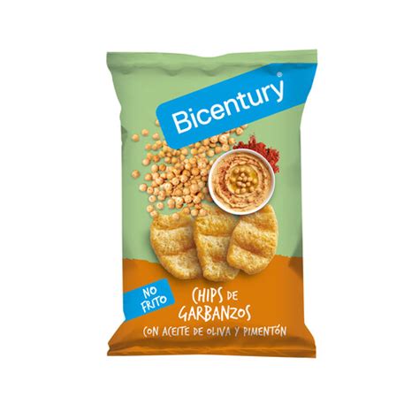 Bicentury Chips De Garbanzos Con Aceite De Oliva Y Piment N Bicentury