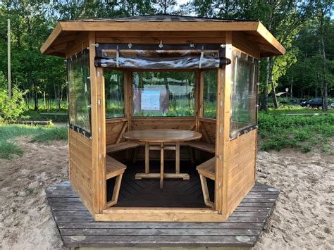 Бюджетная беседка для дачи своими руками (68 фото) - красивые картинки ...