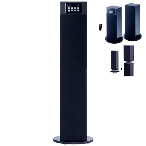 Craig Electronics CHT914C Stereo Home Theater Tower Speaker System With