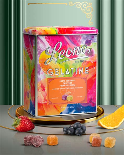 Latta Large Gelatine Assortite Leone 1857