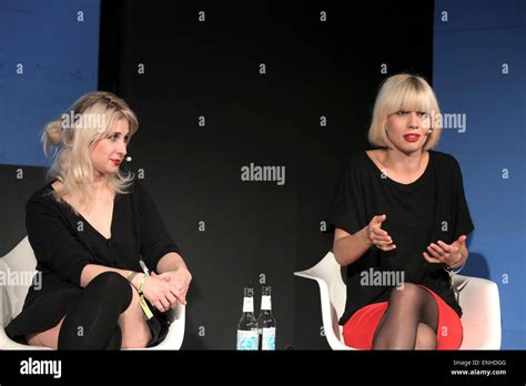 Marija Aljochina And Nadeschda Tolokonnikowa From The Band Pussy Riot At The Media Convention