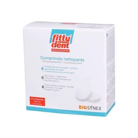 FittyDent Professional Comprimés Nettoyants X32