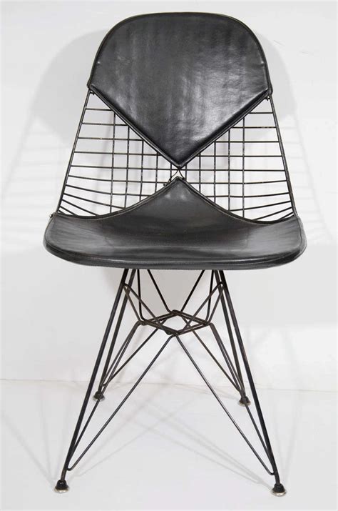Set Of Four Mid Century Bikini Chairs By Eames For Herman Miller At StDibs Herman Miller