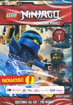 LEGO NINJAGO PODNIEBNI PIRACI CZĘŚĆ 1 DVD 11124604655 oficjalne