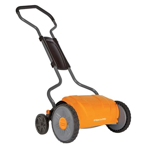 Fiskars 17-in Reel Lawn Mower in the Reel Lawn Mowers department at ...