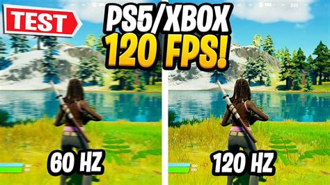 Fps Vs Fps Vergleich Ps Xbox Series X Modus In Fortnite