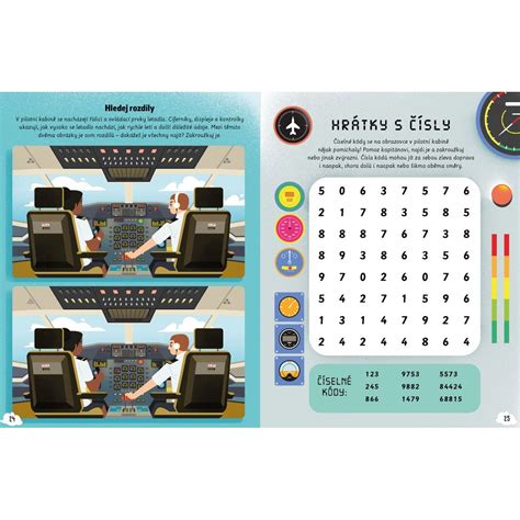 Ella Max Knižka na cesty lietadlom Stop nude kvízy rébusy hry 4KIDS sk