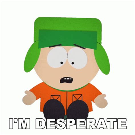 Im Desperate Kyle Broflovski Sticker Im Desperate Kyle Broflovski