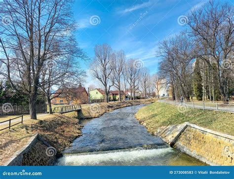 The Poprad River Poprad Slovakia Stock Image Image Of Park River