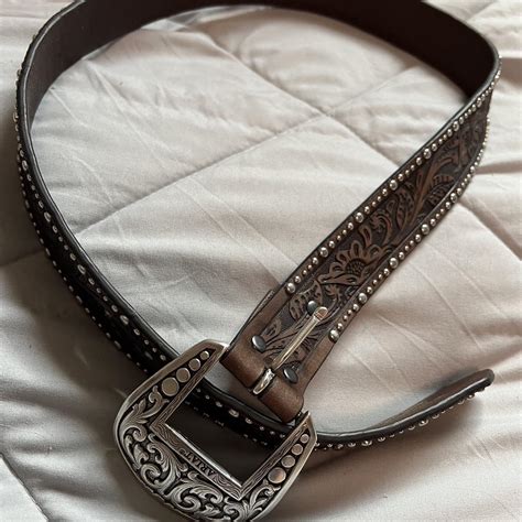 Ariat Leather Belt - Depop