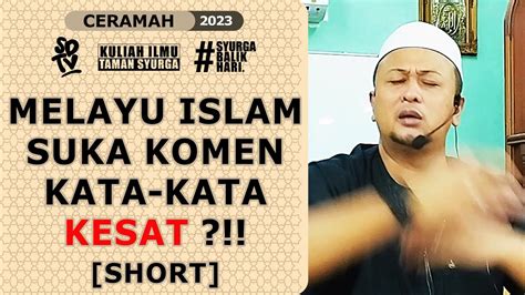 Syamsul Debat Melayu Islam Suka Komen Kata Kata Kesat Short