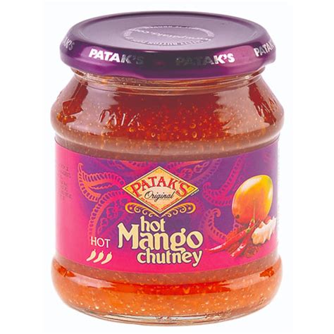 Pataks Hot Mango Chutney House Of Raja S Indian Superstore In Bolton
