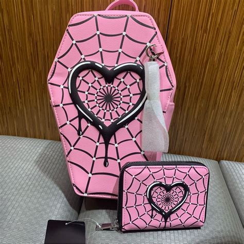 Monster High Draculaura Pink Coffin Mini Backpack Set in 2025 ...
