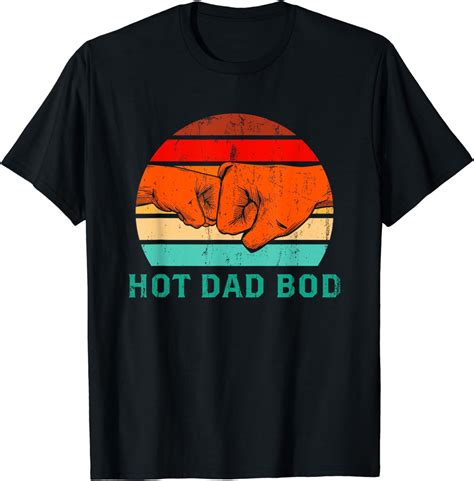 Hot Dad Bod Fitness Lifestyle Health Habits Daddy Nutrition T Shirt Walmart