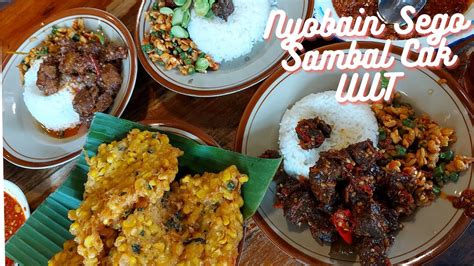 Nyobain Sego Sambal Cak UUT Di Malang Rame Bangeet Adel S Daily