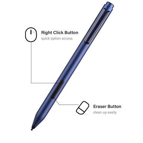 Dedicated Surface Pen For Microsoft Tablet Touch Screen Stylus Pen 2048 Level Pressure Sensitive ...