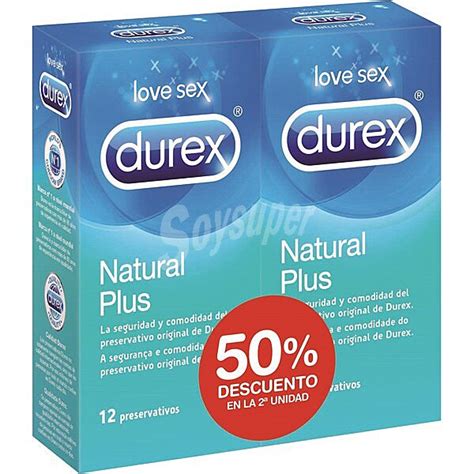 Durex Love Sex Natural Plus preservativo seguro y cómodo unidades unidades