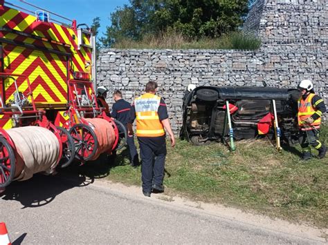 Manoeuvre Des Sapeurs Pompiers Commune D Uxegney