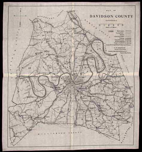 Zip Code Map Davidson County Tn - United States Map