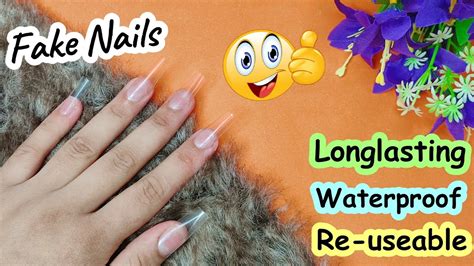 How To Make Fake Nails Without Glue How To Make Fake Nails Diy Fake