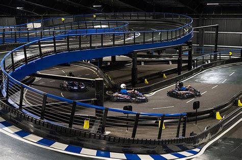 World's Largest Multi-Level Indoor Go-Kart Track in New England