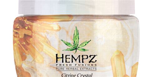 Hempz Citrine Crystal & Quartz body buff - review - Derbyshire Live