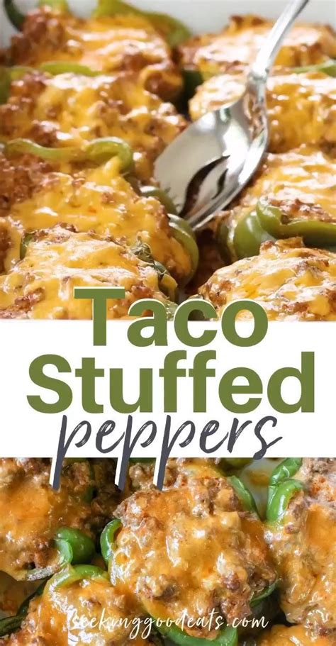 Taco Stuffed Bell Peppers Keto Stuffed Peppers Artofit