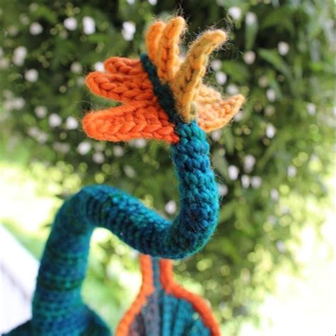 Dragon Tail Ornamentation Crochet Pattern (ADD-ON)