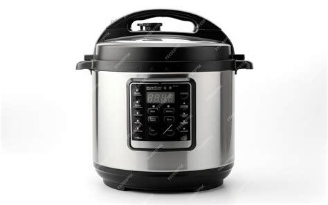 Premium Photo Electric Pressure Cooker On White Background