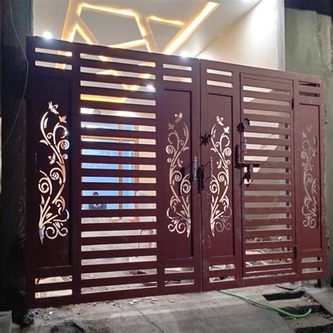 Mild Steel Modern Outdoor Ms Swing Gate For Home At Rs 130 Kg In Hyderabad