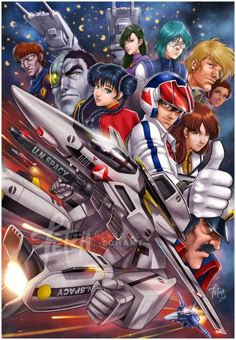 1864david Robotech Macross Macross Anime Robotech