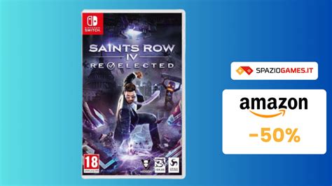 Metà prezzo Saints Row IV Re Elected per Nintendo Switch a 20