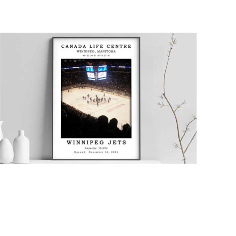 Canada Life Centre Canvas Poster Canada Life Centre Stadiu Inspire