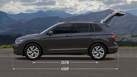 Vw Tiguan Dimensions Volkswagen Uk