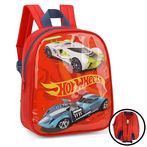 Mochila P Luxcel Hot Wheels Original Carros Brinquedo Shopee Brasil