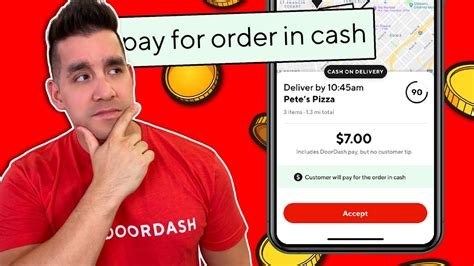 Doordash Dasher Cash On Delivery Watch Before Driving Youtube