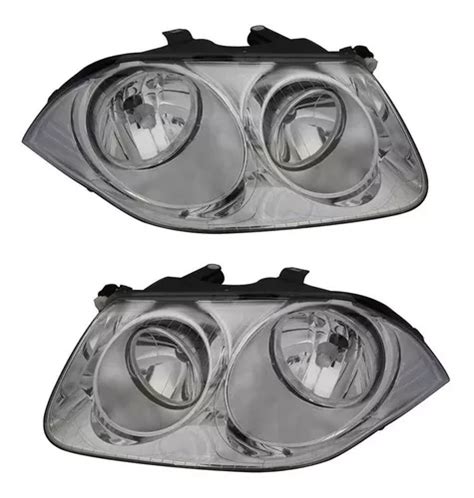 Par Faros F cromo Jetta Clasico 2008 2009 2010 2011 Mebuscar México