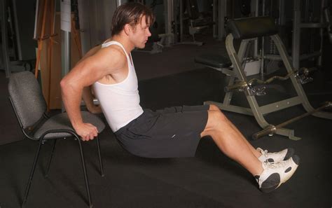 The Chair Dips Exercise: How To, Muscles Worked + Variations