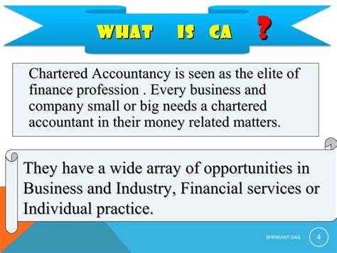 Ppt On Ca Ppt