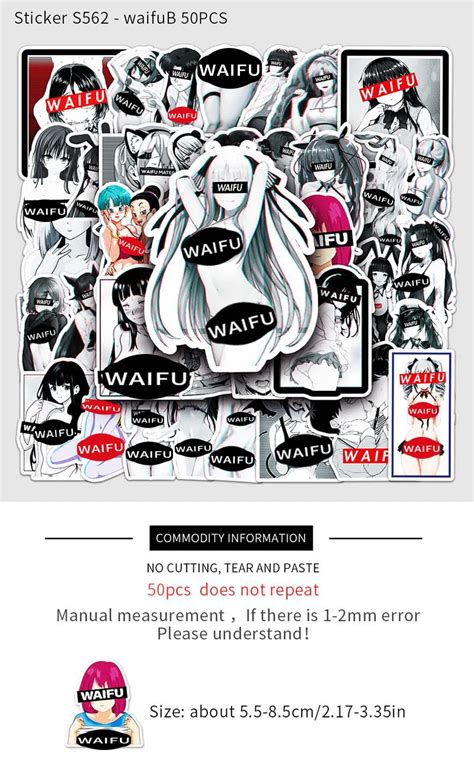 Shop Our Hot Sale Of Pcs Waifu Sexy Girl Anime Stickers