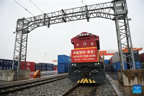 Shaanxi Sees Over China Europe Freight Train Trips Since