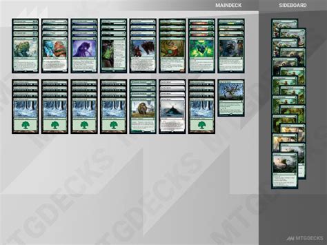 Mono Green Aggro A Standard Deck By Junkuro Nishimaki Mtg Decks