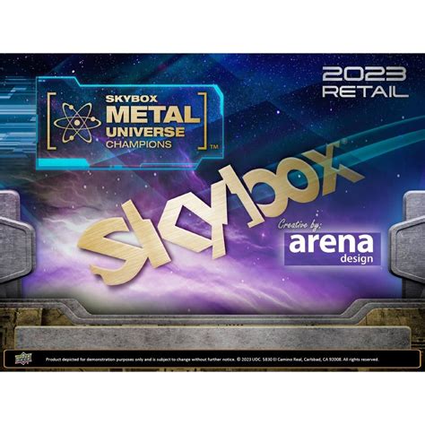 2023 Upper Deck Skybox Metal Universe Champions Blaster 20 Box Case