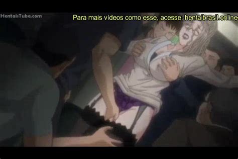 Hentai GangBang No Trem Melhores Cenas Legenda PT BR Cnn Amador