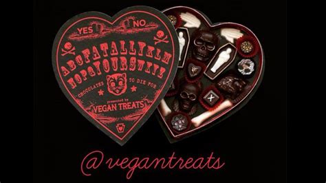 Valentine S Day Gift Vegan Treats Selling Black Heart Shaped Chocolate