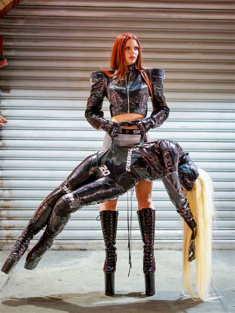 Julia Fox S Latest Viral Look Is This Metal Bikini