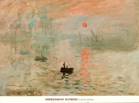 Impression Sunrise 1872 By Claude Monet 24 X 32 Inches Art Print
