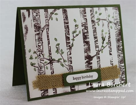 Technique Tuesday Ways To Use The Woodland Folder Laura S Stamp