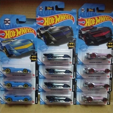 Hot Wheels The Batman Batmobile Shopee Malaysia