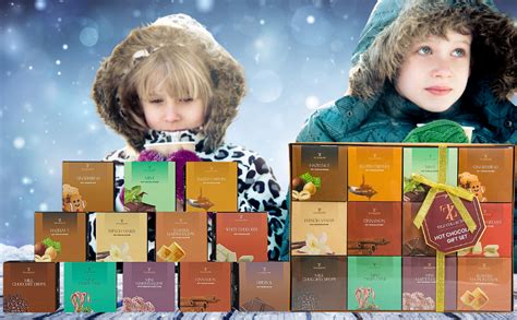 Christmas Hot Chocolate Gift Set Luxury Hot Chocolate Sachets Mini